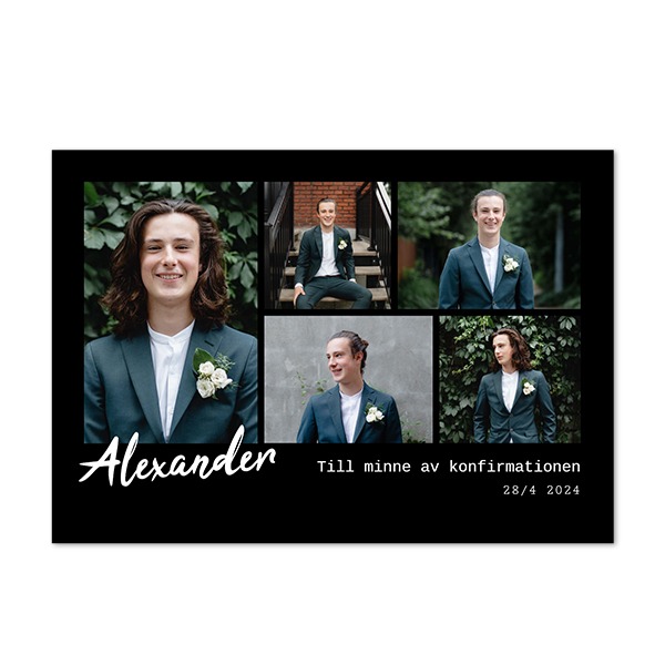 Enkla Fotokort Liggande  14,3 x 10 cm