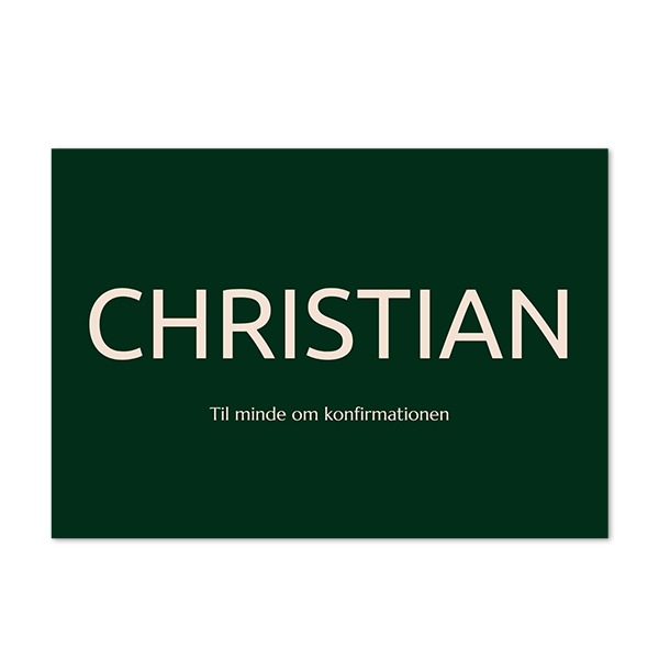 Enkle Fotokort Landskab 14,3 x 10 cm