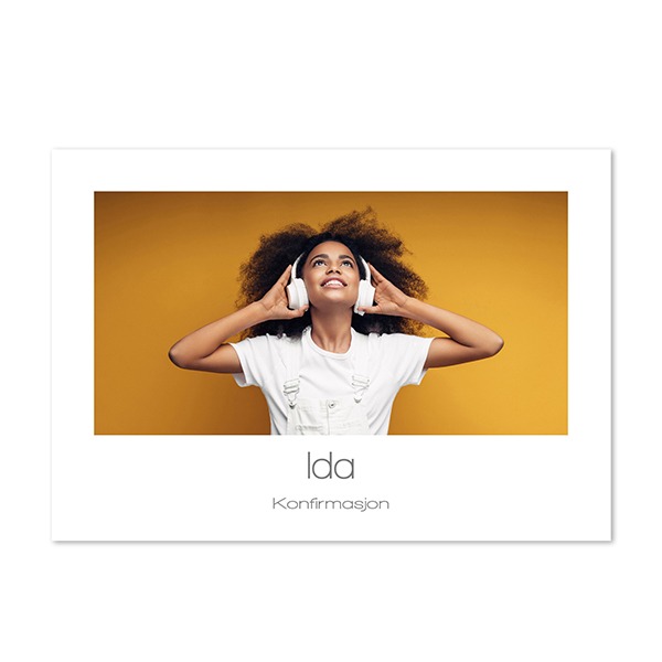 Enkle Fotokort Liggende 14,3 x 10 cm