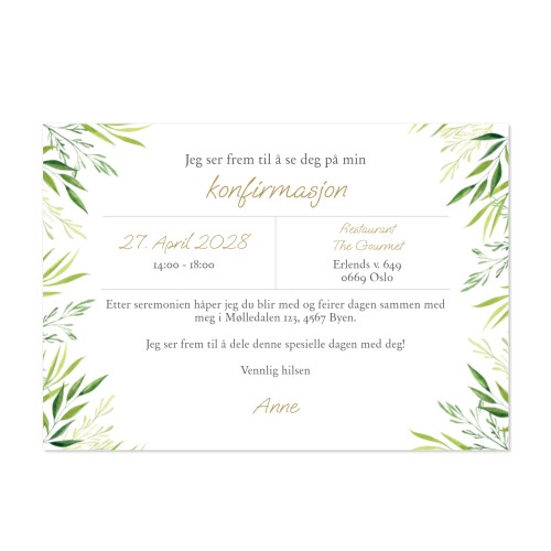 Enkle Fotokort Liggende 14,3 x 10 cm