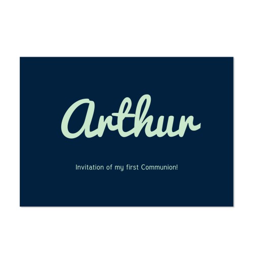 Grusskarte Querformat 14,3 x 10 cm