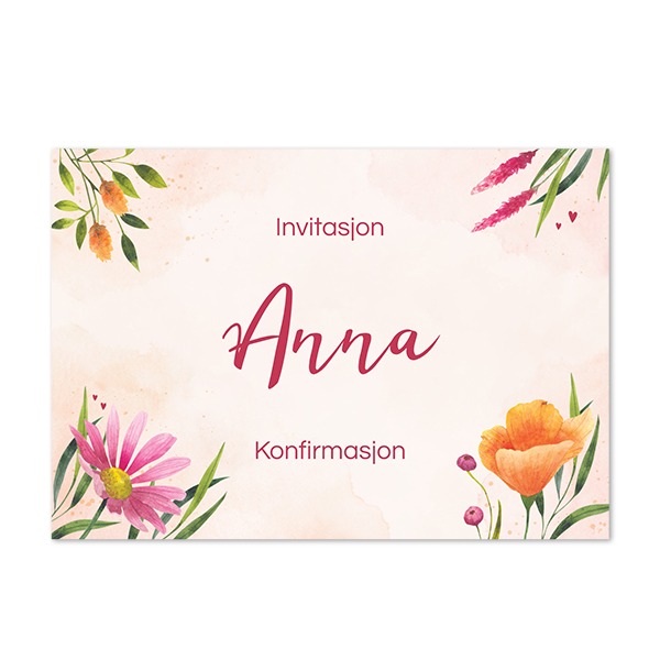 Enkle Fotokort Liggende 14,3 x 10 cm