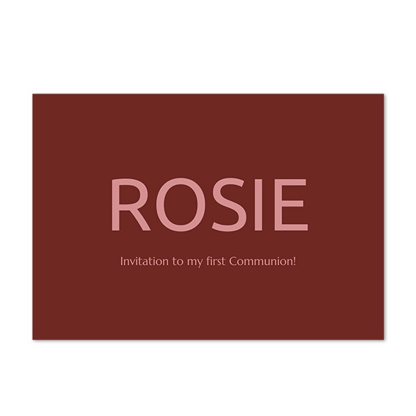 Faire-part 1 volet Paysage 14,3 x 10 cm Faire-part 1 volet Paysage 14,3 x 10 cm