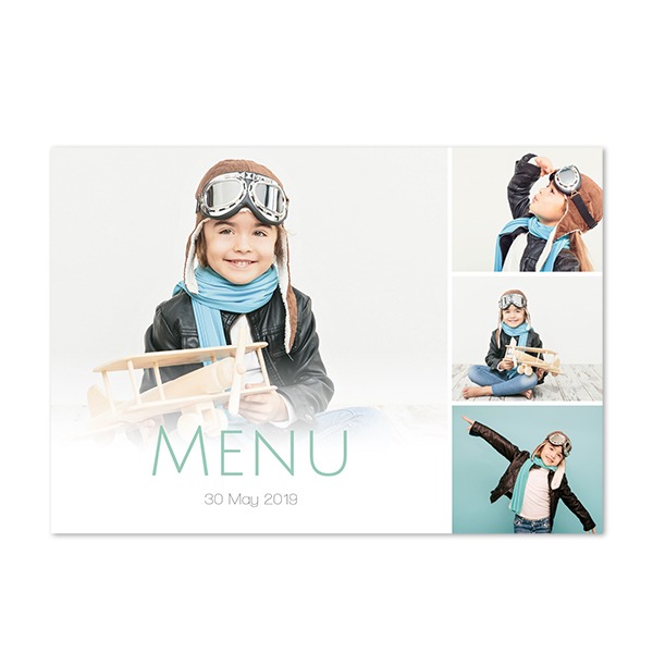 Grusskarte Querformat 14,3 x 10 cm