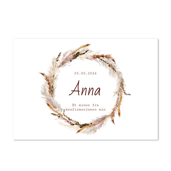 Enkle Fotokort Liggende 14,3 x 10 cm