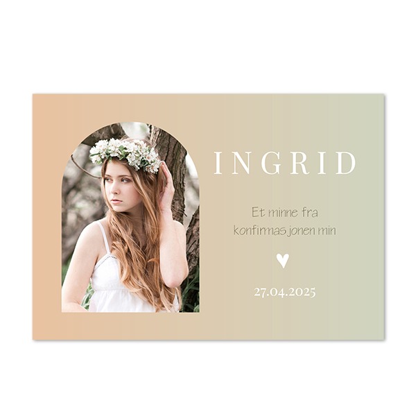 Enkle Fotokort Liggende 14,3 x 10 cm