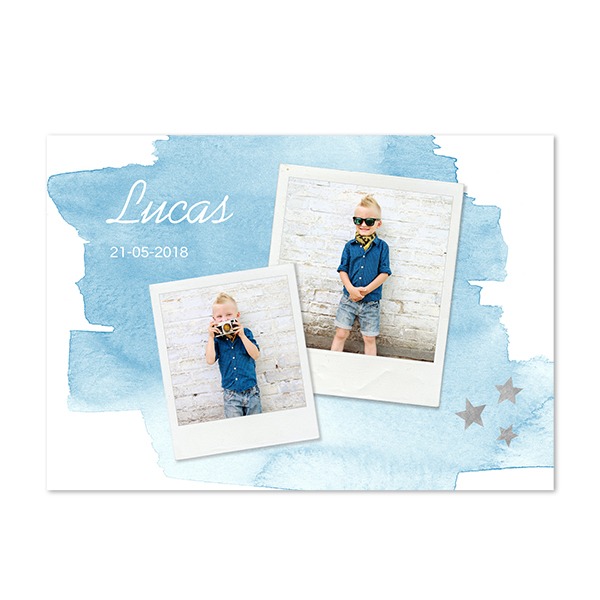 Grusskarte Querformat 14,3 x 10 cm