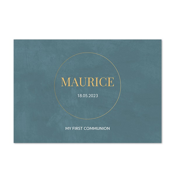 Faire-part 1 volet Paysage 14,3 x 10 cm