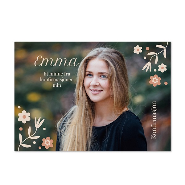 Enkle Fotokort Liggende 14,3 x 10 cm