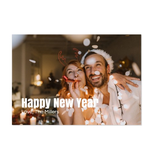 Faire-part 1 volet Paysage 14,3 x 10 cm