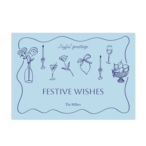 Faire-part 1 volet Paysage 14,3 x 10 cm Faire-part 1 volet Paysage 14,3 x 10 cm