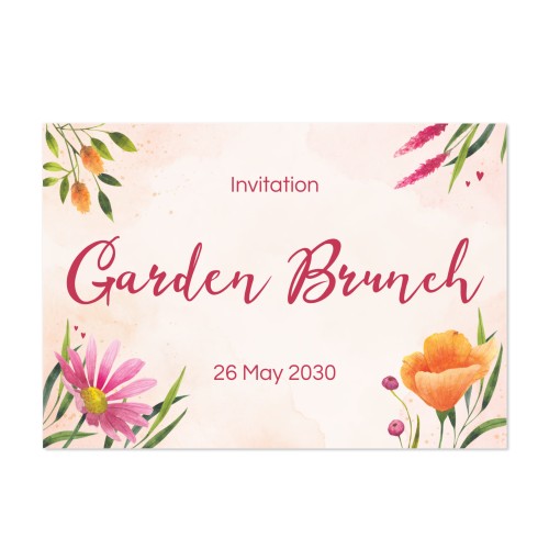 Enkle Fotokort Liggende 14,3 x 10 cm