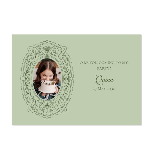 Vintage Floral Frame