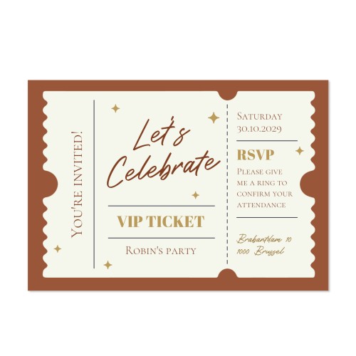 Vip Party Ticket