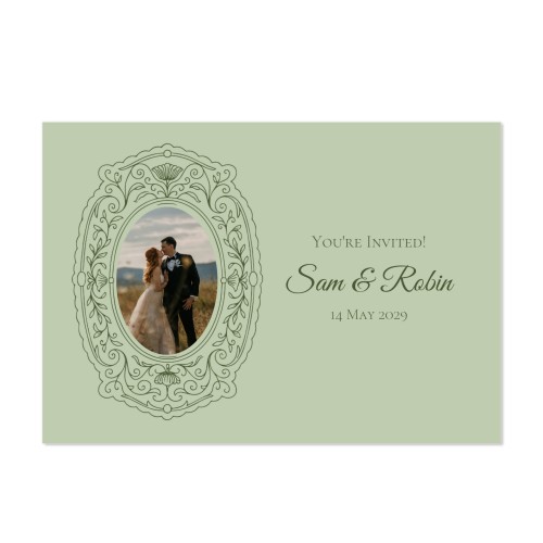 Vintage Floral Frame