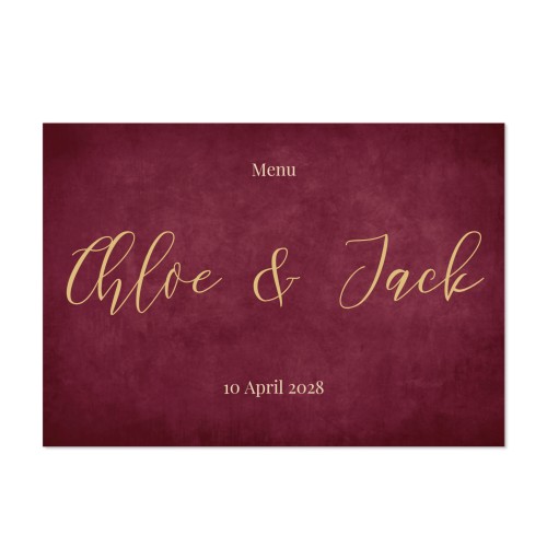 Faire-part 1 volet Paysage 14,3 x 10 cm Faire-part 1 volet Paysage 14,3 x 10 cm