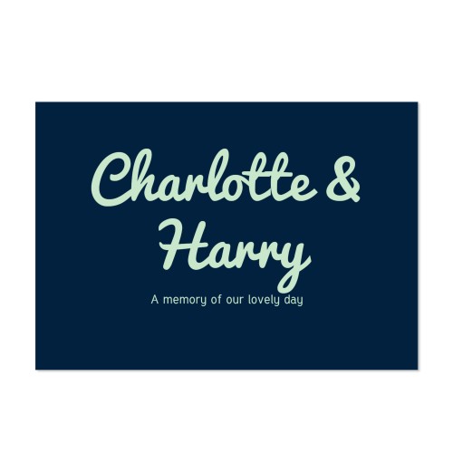 Enkle Fotokort Liggende 14,3 x 10 cm