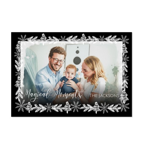 Faire-part 1 volet Paysage 14,3 x 10 cm