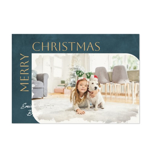 Faire-part 1 volet Paysage 14,3 x 10 cm