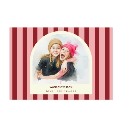 Faire-part 1 volet Paysage 14,3 x 10 cm