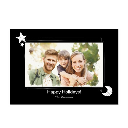 Grusskarte Querformat 14,3 x 10 cm