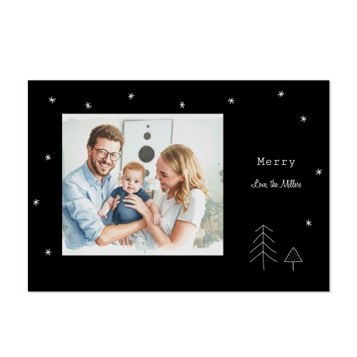 Single Card Landscape 14,3 x 10 cm