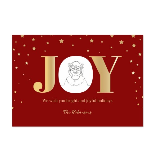 Faire-part 1 volet Paysage 14,3 x 10 cm