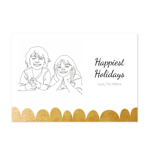 SingleCardH_HalfMoonGold