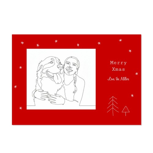 Single Card Landscape 14,3 x 10 cm