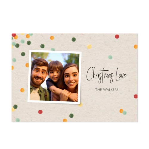 Faire-part 1 volet Paysage 14,3 x 10 cm