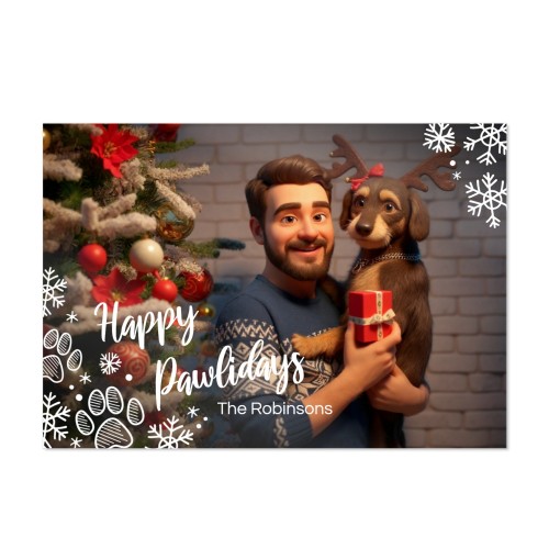 Faire-part 1 volet Paysage 14,3 x 10 cm