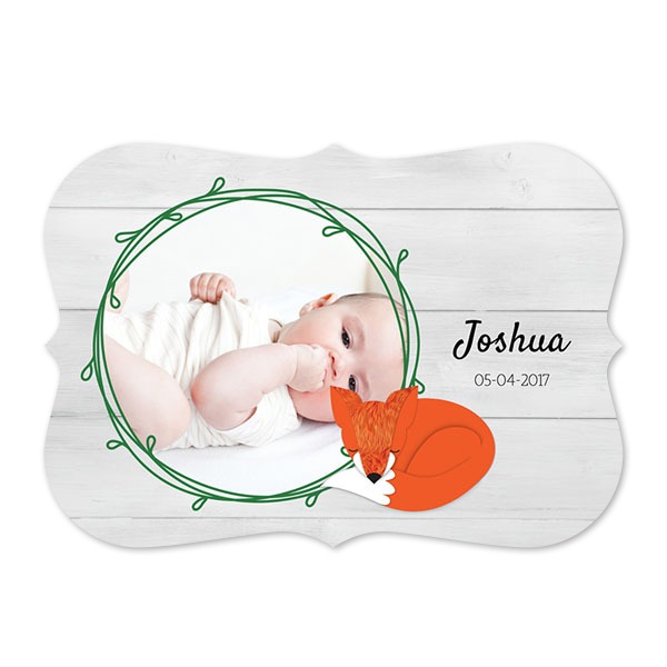 Single card with brackets Landscape 14,3 x 10 cm