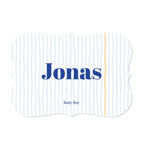 Single card with brackets Landscape 14,3 x 10 cm