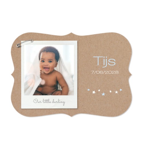 Faire-part 1 volet Accolades paysage 14,3 x 10 cm Faire-part 1 volet Accolades paysage 14,3 x 10 cm