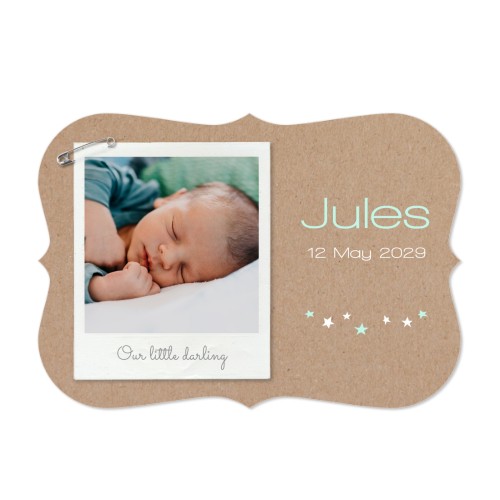 Grusskarte mit Klammer-Rahmen Querformat 14,3 x 10 cm Grusskarte mit Klammer-Rahmen Querformat 14,3 x 10 cm