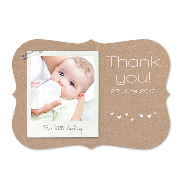Faire-part 1 volet Accolades paysage 14,3 x 10 cm Faire-part 1 volet Accolades paysage 14,3 x 10 cm