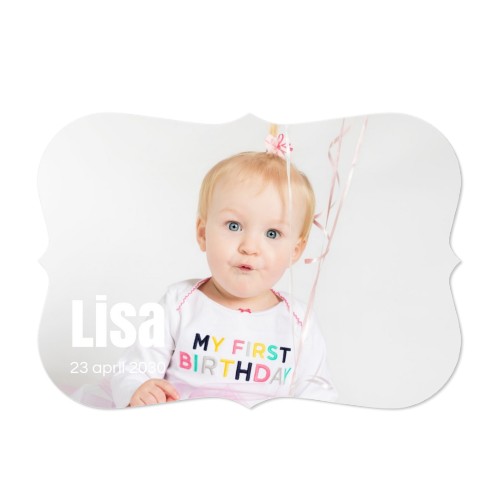 Faire-part 1 volet Accolades paysage 14,3 x 10 cm Faire-part 1 volet Accolades paysage 14,3 x 10 cm