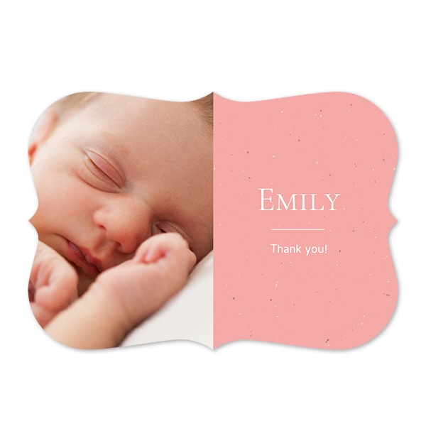 Enkle Fotokort med spisse kanter Liggende 14,3 x 10 cm