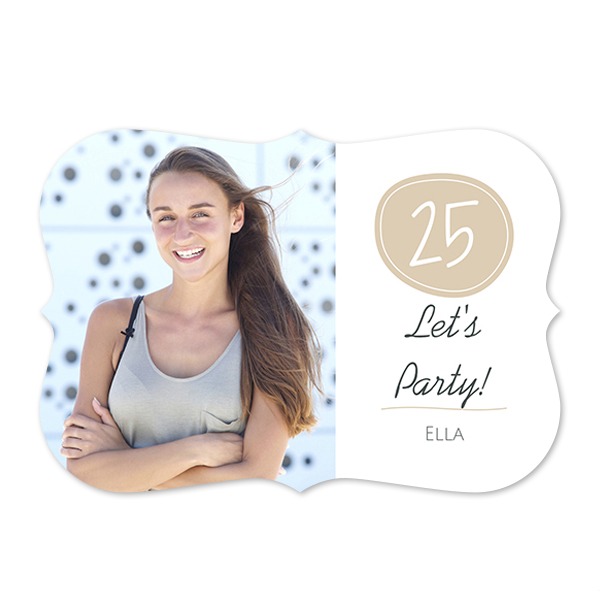 Faire-part 1 volet Accolades paysage 14,3 x 10 cm Faire-part 1 volet Accolades paysage 14,3 x 10 cm