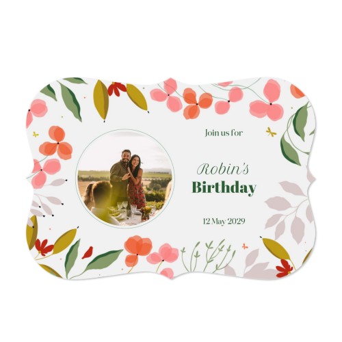 Faire-part 1 volet Accolades paysage 14,3 x 10 cm Faire-part 1 volet Accolades paysage 14,3 x 10 cm