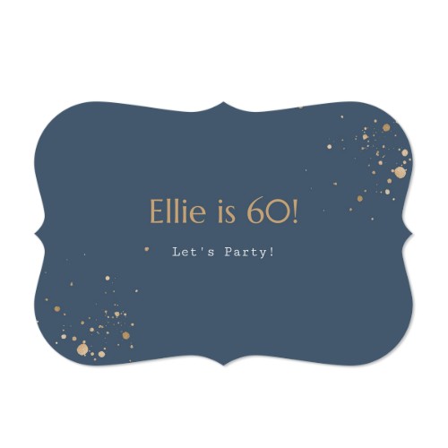 Enkle Fotokort med spisse kanter Liggende 14,3 x 10 cm