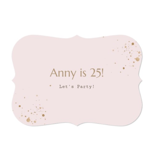 Faire-part 1 volet Accolades paysage 14,3 x 10 cm Faire-part 1 volet Accolades paysage 14,3 x 10 cm