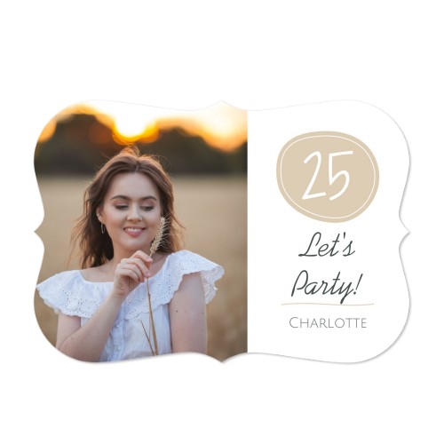 Single card with brackets Landscape 14,3 x 10 cm Single card with brackets Landscape 14,3 x 10 cm