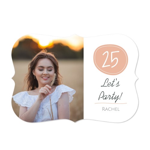 Faire-part 1 volet Accolades paysage 14,3 x 10 cm Faire-part 1 volet Accolades paysage 14,3 x 10 cm