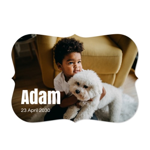 Faire-part 1 volet Accolades paysage 14,3 x 10 cm Faire-part 1 volet Accolades paysage 14,3 x 10 cm