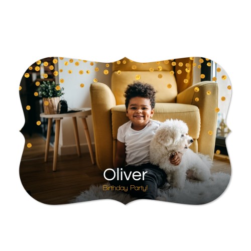 Fotokaart accolade liggend 14,3 x 10 cm