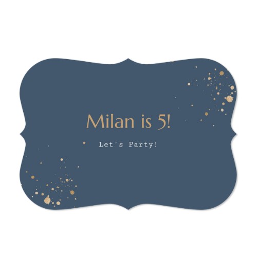 Enkle Fotokort spidse kanter Landskab 14,3 x 10 cm