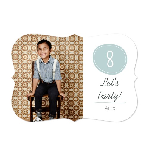 Grusskarte mit Klammer-Rahmen Querformat 14,3 x 10 cm