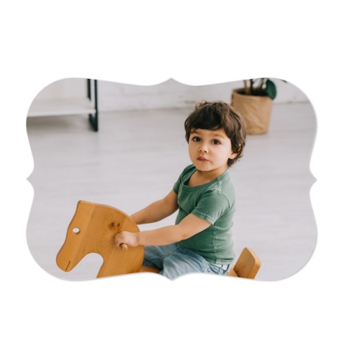 Grusskarte mit Klammer-Rahmen Querformat 14,3 x 10 cm