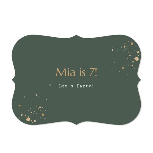 Enkle Fotokort med spisse kanter Liggende 14,3 x 10 cm